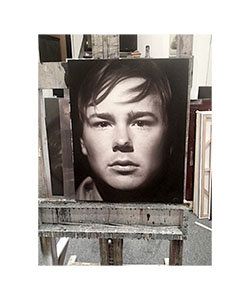 dichromatic portrait under-painting thumbnail Nick