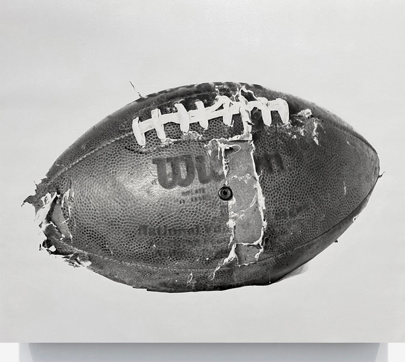 Still Life Wilson Football black & white